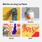 10 Jumbo Colored Markers, 15mm Jumbo Felt Tip, Acrylic Paint Markers for Rock Painting, Stone, Ceramic, Glass, Wood, Canvas